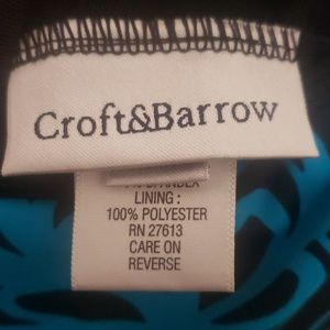 croft & barrow Swim - Blue and black swim dress croft & barrow Swim - Blue and black swim dress